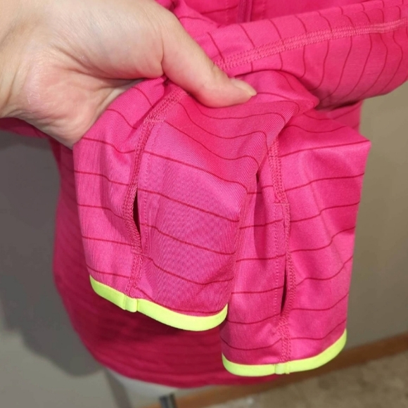 Women's NIKE Dri-Fit 1/2 Zip Long Sleeve - Picture 5 of 6